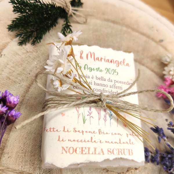 mini bomboniera sapone artigianale bio